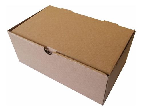 Caja Carton Microcorrugado Hamburguesa Grande  - 50 Unidades