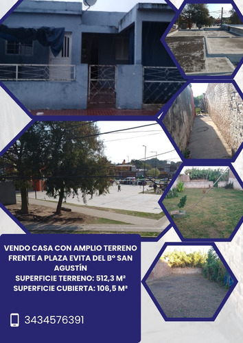 Casa Amplio Terreno, 4 Dormitorio, Living, Cocina Comedor