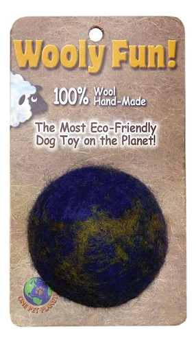 Una Mascota Planeta 86013 3 Inch Wooly Fun Dog Toy