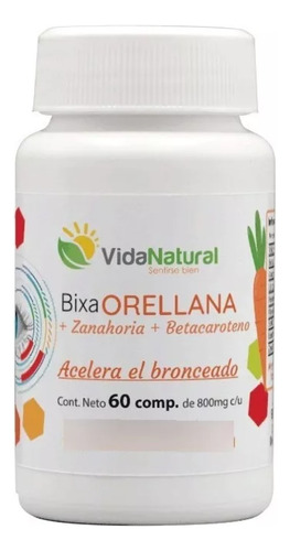 Autobronceante Natural Zanahoria Betacaroteno-bixa Orellana