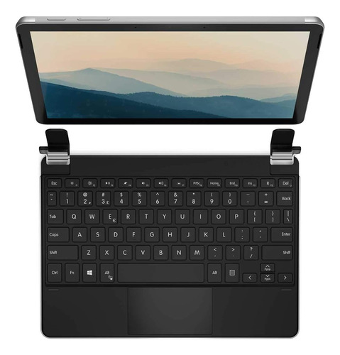 Teclado Brydge 10.5 Go+ P/ Microsoft Surface 1 Y 2 Plateado