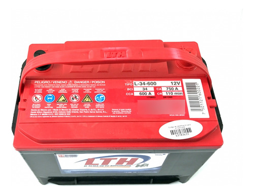 Batería Automotriz Lth L-34-600
