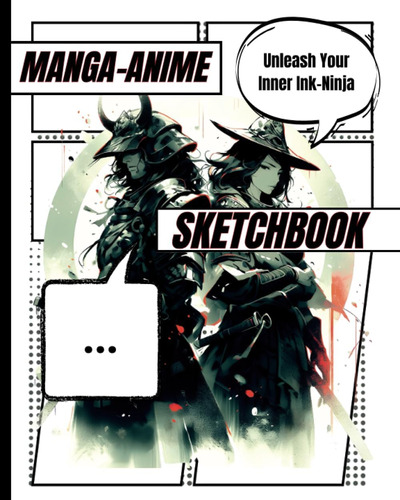 Libro: Manga-anime Sketchbook: For Doodling, Drawing, Or Ske