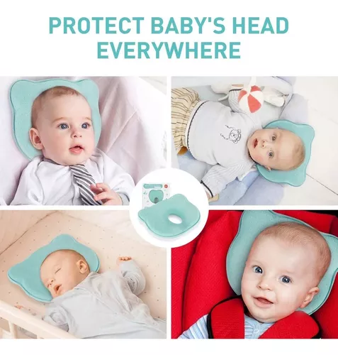 Almohada Plagioencefalia Bebe  Anti-Cabeza Plana Bebes — OrtoPrime