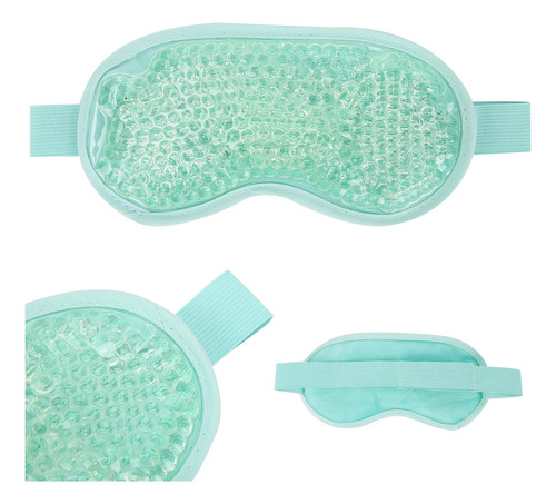 Tapa-olhos Em Gel Relaxante, Antifadiga, Esferas, Compressa