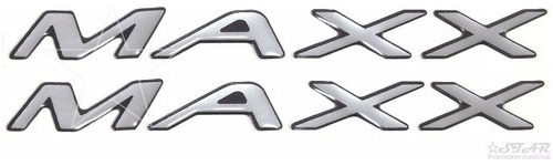 Par Emblemas Maxx - Meriva 2009 À 2012 - Modelo Original