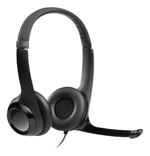 Auriculares Logitech H390 Microfono Usb 1,9 M Negro