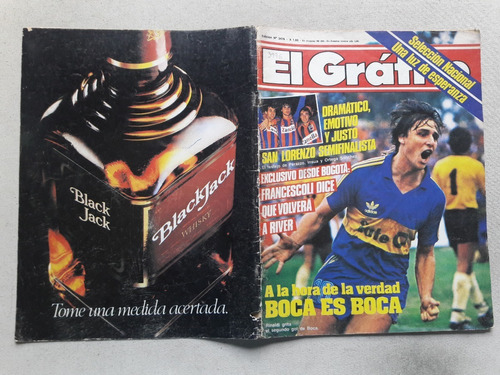 El Grafico Nº 3476 Año 1986 - Boca Olimpo - Ferro Español