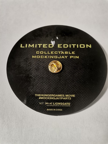 The Hunger Games: Mockingjay - Part 2 / Collectable Pin