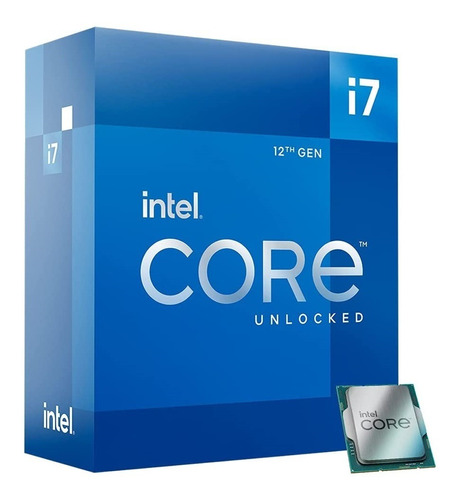 Micro Procesador Cpu Intel Core I7-12700k S1700 Gen12 Unlock