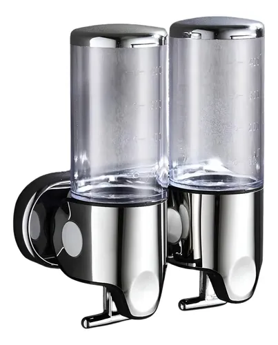 Dispenser de Parede Tapu2You Home Inox Saber Shampoo Condicionador