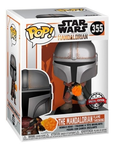 Funko Pop Star Wars Mandalorian With Gaunlet Special Edition