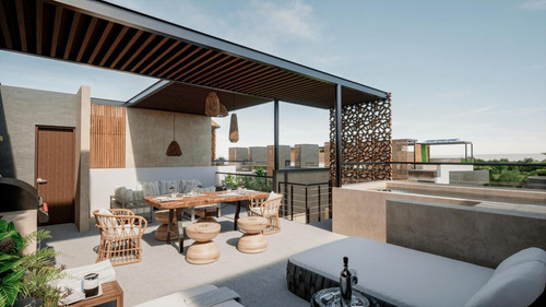 Departamento En Venta En Tulum Con Pungle Pool Privado A 7 Minutos Del Mar