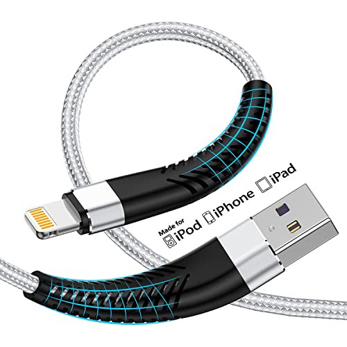 Apple Mfi Certificado Cable De Carga Para iPhone 3ft, Bzscd