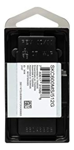 Skc600ms/512g - Ssd De Formato Msata Sata Iii De 512 Gb Con