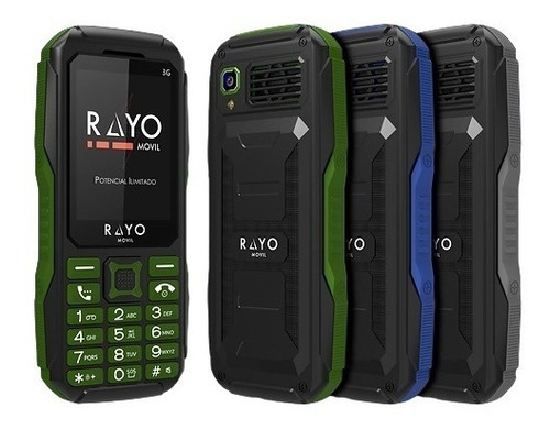 Celular Adulto Mayor Con Teclas 3g Rayo Cometa Easybuy