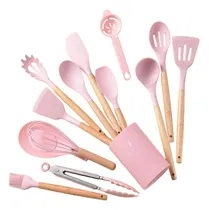 Comprar Juego De 14 Cucharas Y Ollas Antiadherentes.