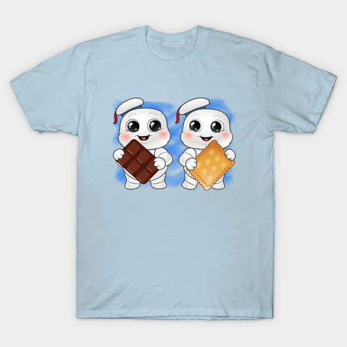 Remera Chibi Stay Puft Marshmallow Man Ms Tiempo