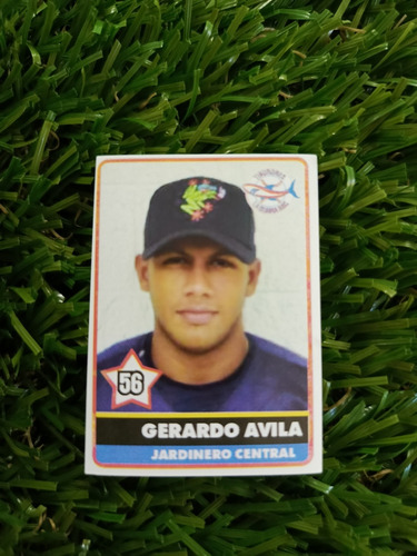 2001 Béisbol Profesional Venezolano Gerardo Ávila #56