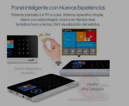 Sistema De Seguridad Wifi Con Sirena Y Camara Completo