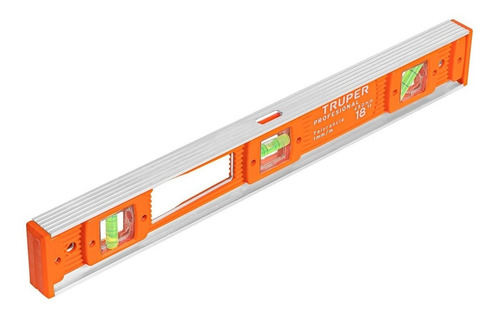 Nivel De Aluminio 18 Pulgadas 457 Mm Burbuja Truper 17034