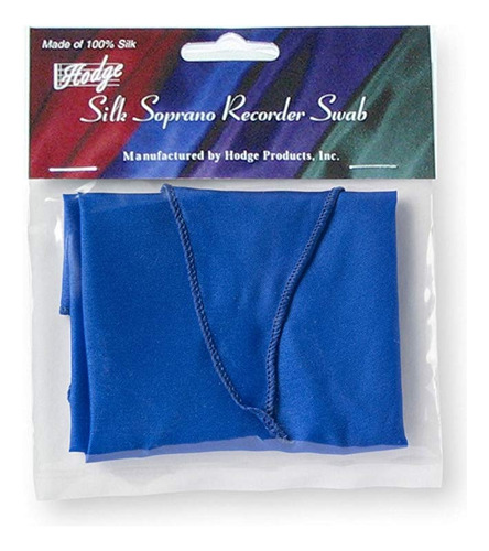 Hodge Seda Soprano Grabadora Swab - Azul