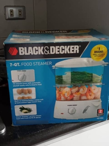 Olla De Vapor Eléctrica Black & Decker ($30)