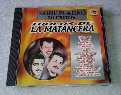 Idolos De La Matancera Serie Platino 20 Exitos Cd 