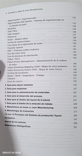 Conceptos Y Reglas De Lean Manufacturing 2ed Villaseñor