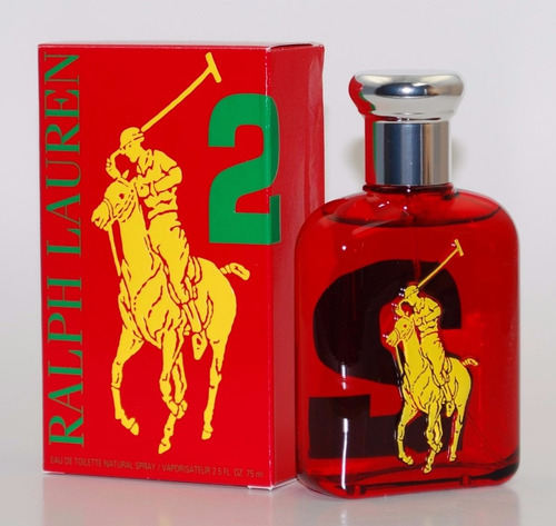 Imagen 3 de 5 de Perfume Polo Big 2 Pony Red Ralph Lauren 125 Ml