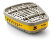 Comprar Cartucho Filtro 3m 6003 Vapores Orgánicos Ácidos X2 Unidades