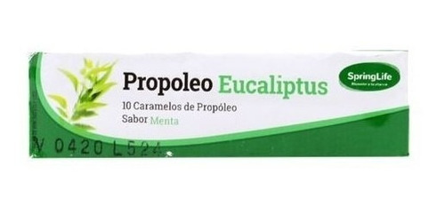 Propoleo Eucaliptus Caramelo Springlife X10