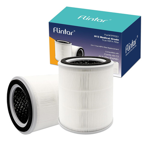 Filtro De Repuesto H13 True Hepa Tpap001, Compatible Pu...