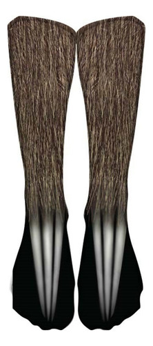 J 2 Pares De Medias Unisex Con Patas De Gato Y Perro Para
