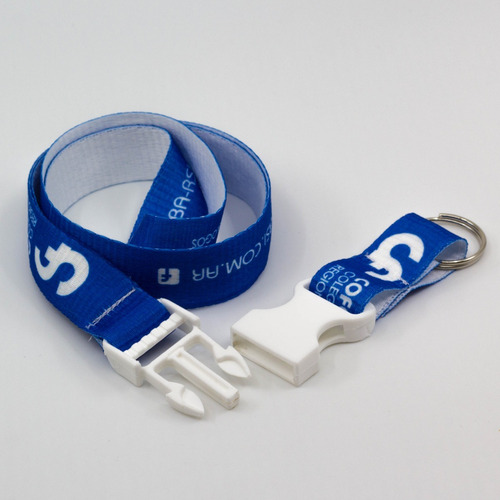 Imagen 2 de 10 de Cintas Lanyards Full Print Desmontable Y Argolla Pack 100u