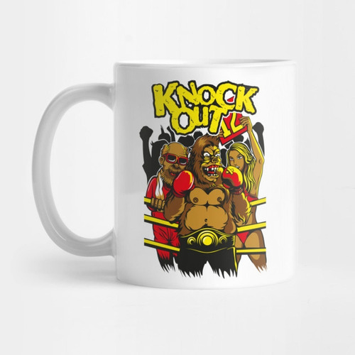 Taza Ceramica Bichos King Kong New! Modelo A 7