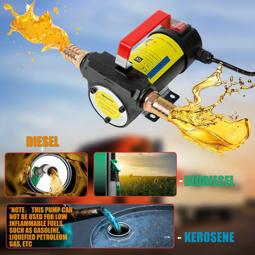 Bomba Extractora De Transferencia De Combustible De Aceite D