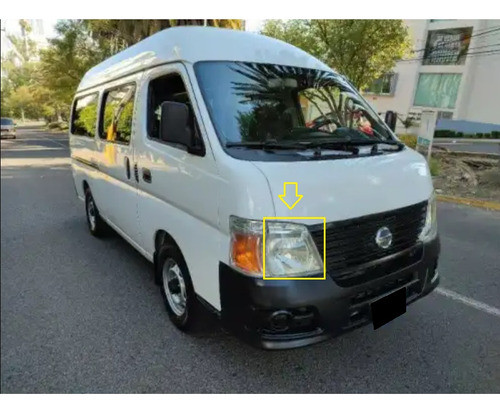 Faro Derecha Nissan Urvan 2007 2008 2009 2010 2011 2012 Derecho/pasajero (Usado)