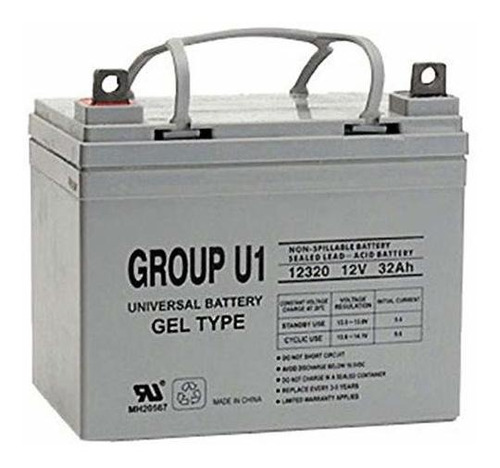 Grupo Universal De La Energía De 12v 32ah U1 Gel Utilidad De