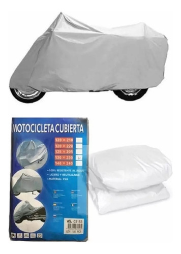 Funda Impermeable Cubierta Para Motocicleta Cubre Moto