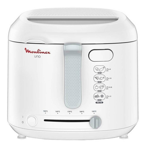 Freidora Eléctrica Moulinex Uno M Blanca 1.8lts 1600w