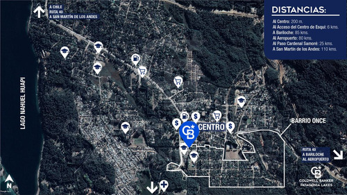 Venta Edificio Comercial Apto Todo Destino, 370m2, Los Taiques 55, El Once, Villa La Angostura