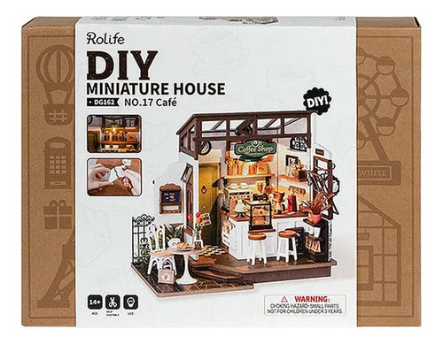 Puzzle 3d - Slow Life Café - Rolife