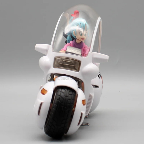 Dragon Ball Motocicleta ,bulma Y Goku (tipo Shf) V2 (Usado)