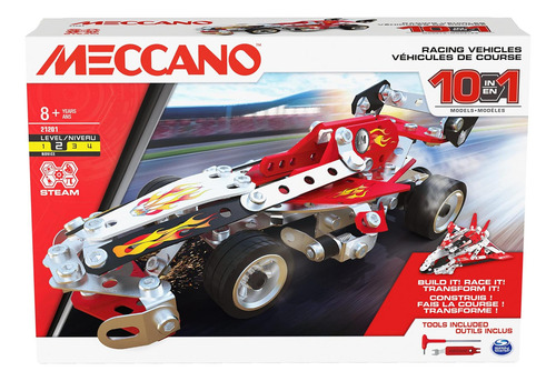 Meccano, Kit De Construcción De Modelos Stem De Vehículos De