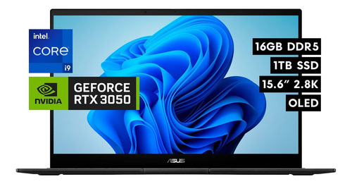 Laptop Asus Creator 15.6' 2880x1620 Oled I9 13va 16gb 1tbssd