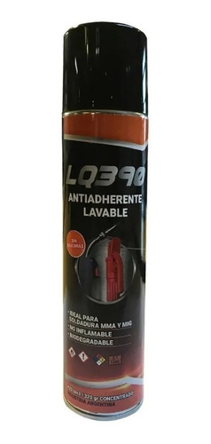 Antiadherente Para Soldadura Lusqtoff Mma Mig 420cm3 Lavable