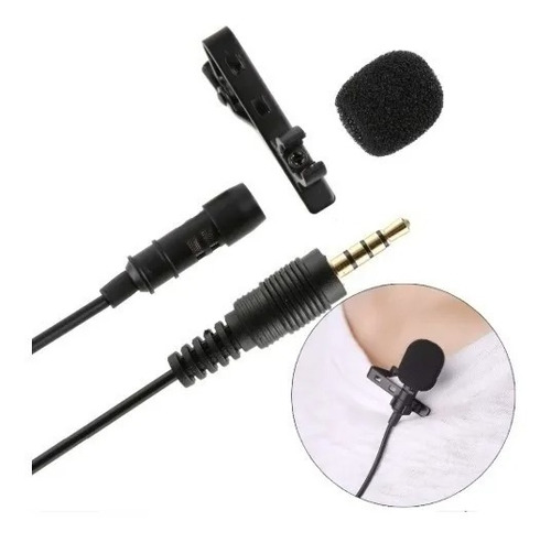 Imagem 4 de 8 de Microfone De Lapela Omnidirecional Para Câmera E Celular