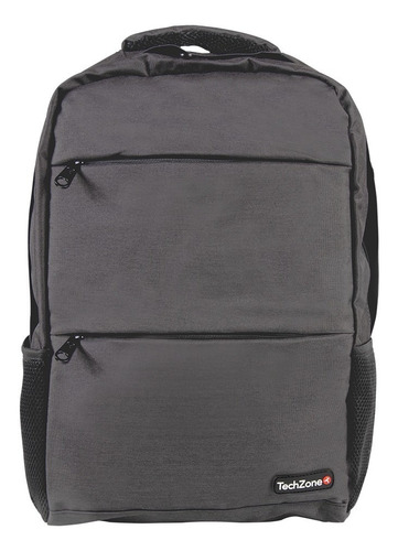 Backpack Portalaptop Techzone Galilei Respaldo Air Mesh 15.6 Color Gris