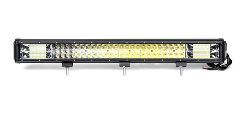 Barra Led 26 Pulgadas Doble Color Modos Estrobo Triple Fila